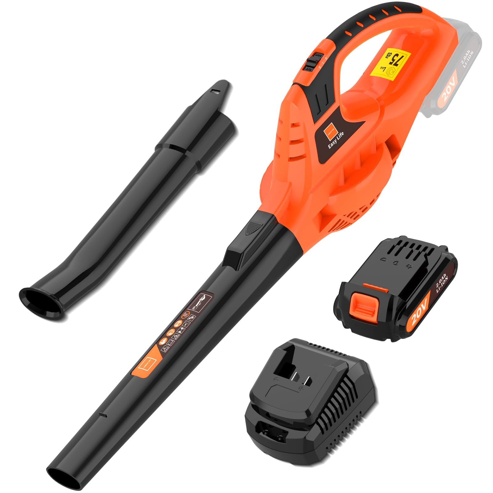 Soplador De Hojas Electrico InalÃ¡mbrico Sopladora De Aire Sopladores Para Patio