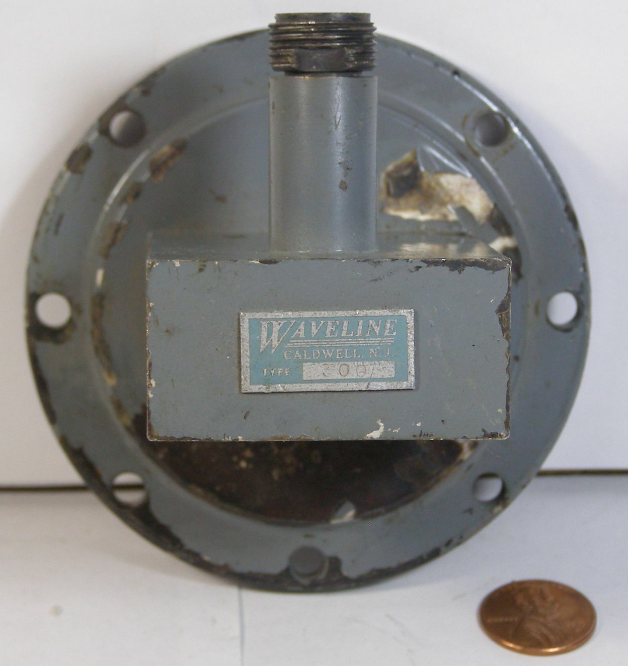 WAVELINE INC TYPE: 300 N-TYPE ADAPTER APPROX.3-1/2" DIAM.