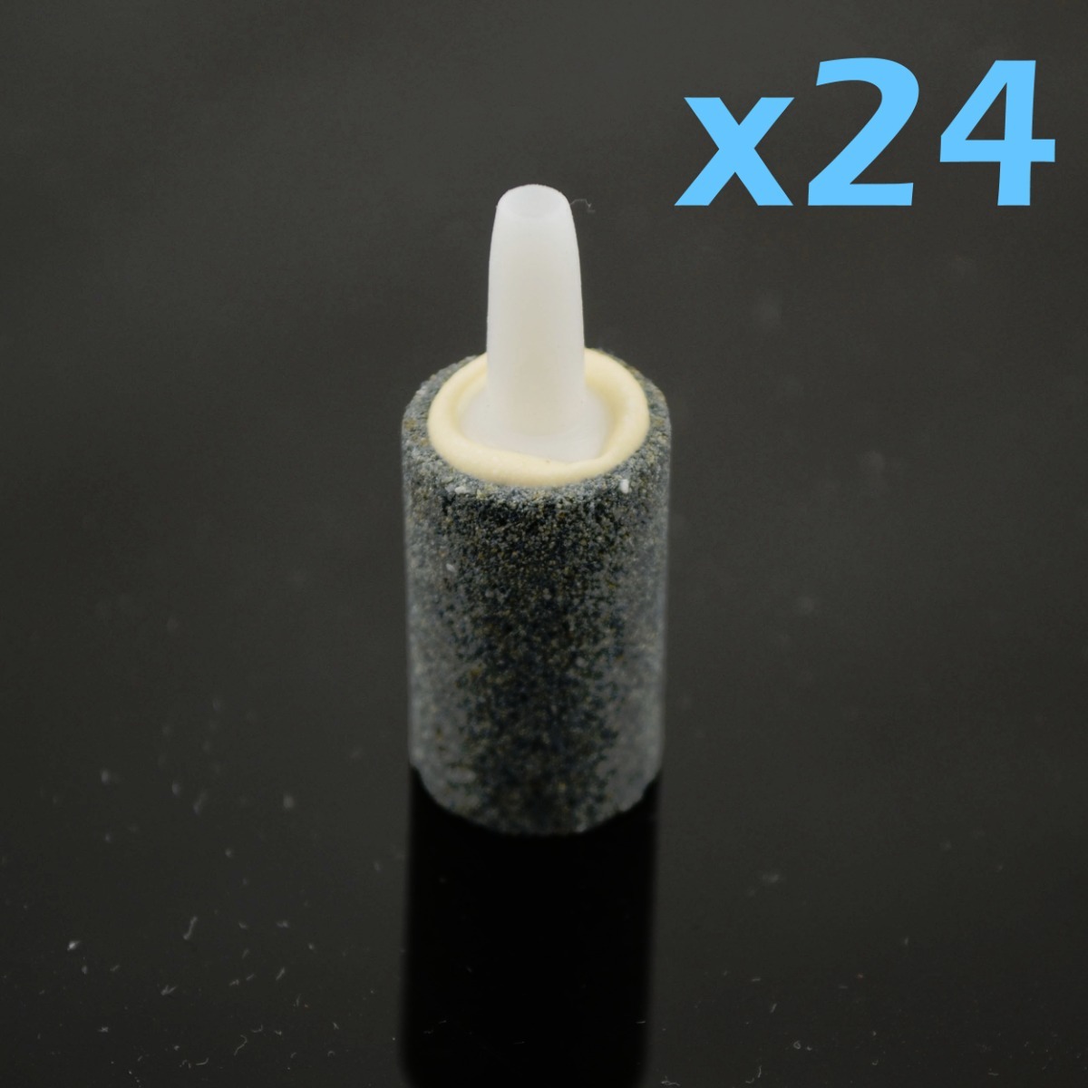 24 pcs Air Stone 1" Aquarium Fish Tank Aerator Diffuser Pump Hydroponics