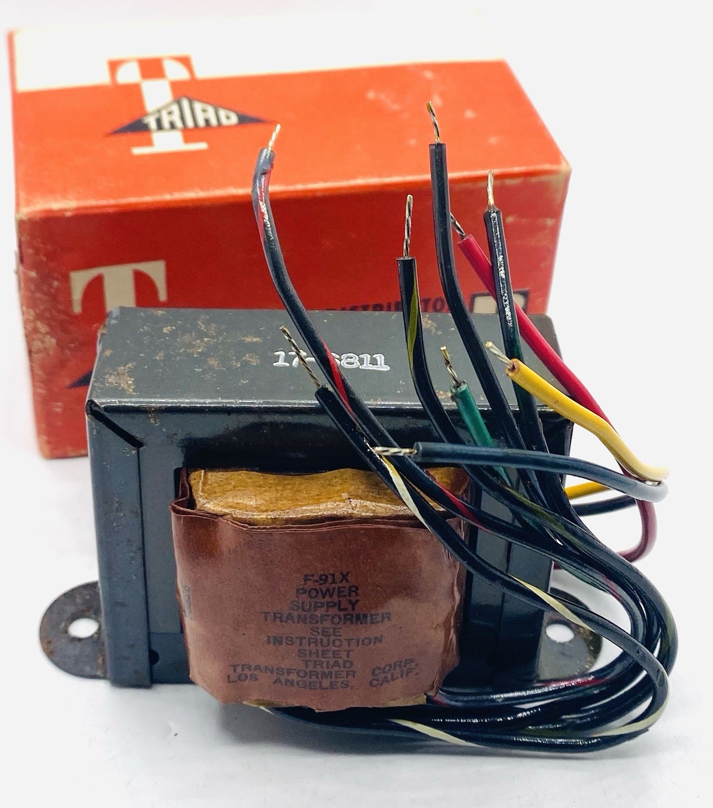 VGT Triad Model F-91X Multiple Primaries & Secondaries Power Transformer  NOS X4