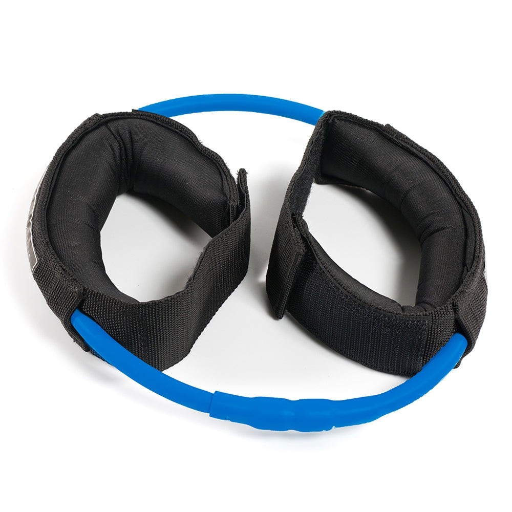 Power Systems Versa Cuff 2 Padded w/ Resistance Tube Wrist Ankle Heavy 11-22 lbs