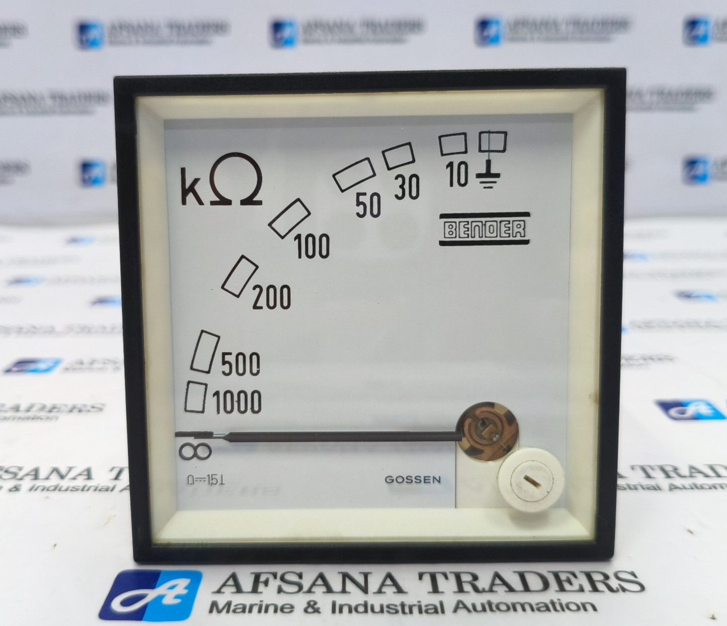 BENDER 9620-1421 10 KΩ TO 1000 KΩ ANALOG PANEL METER FAST SHIPPING