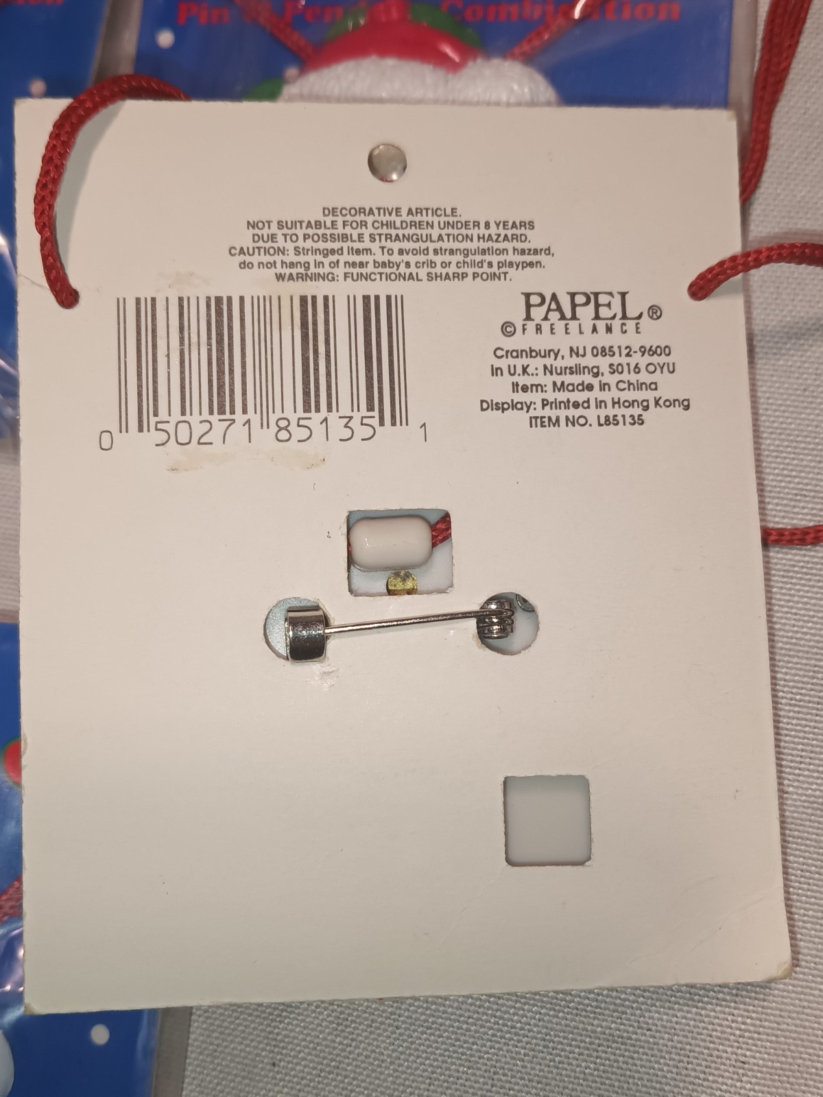 Santa Claus Pin & Pendant