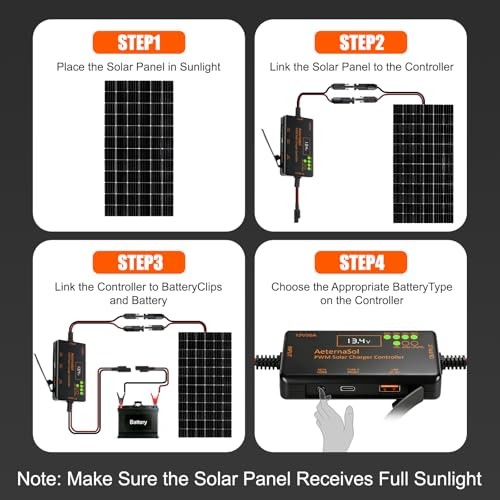 PWM Solar Charge Controller 12V20A Solar Panel Charge Controller with 20A PWM