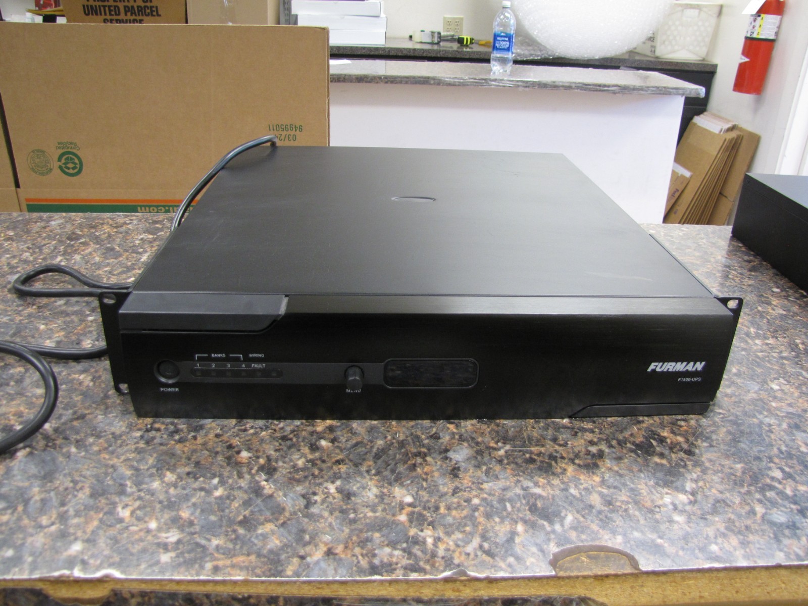 Furman F1500-UPS 900 Watt/1500 VA Uninterruptible Power Supply - 8-Outlet