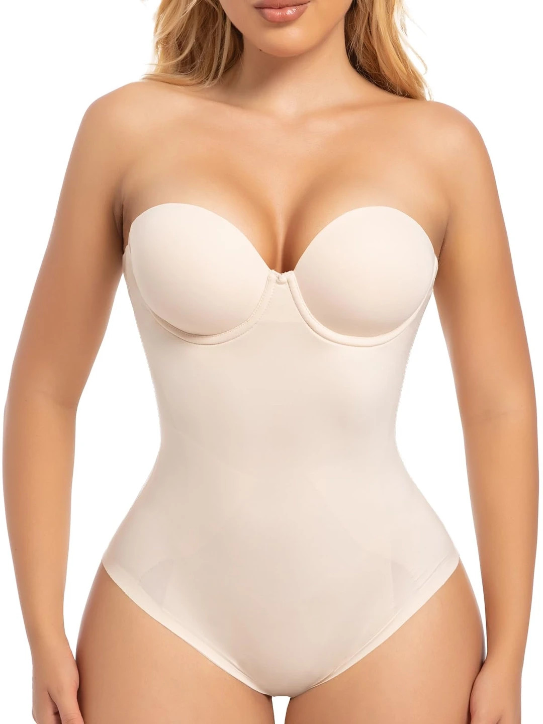 Women Trainer Tummy Control Firm Full Body Shaper Bodysuit Slimming Shapewear UK