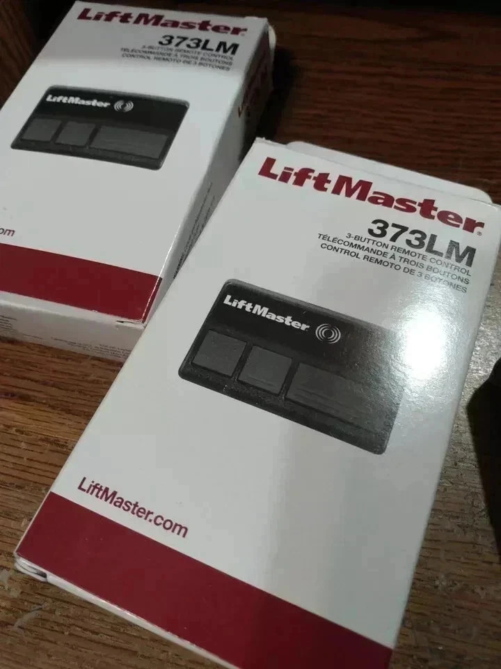 25 Pack LiftMaster 373LM Security+ 3 Button Garage Door Opener Remote Control