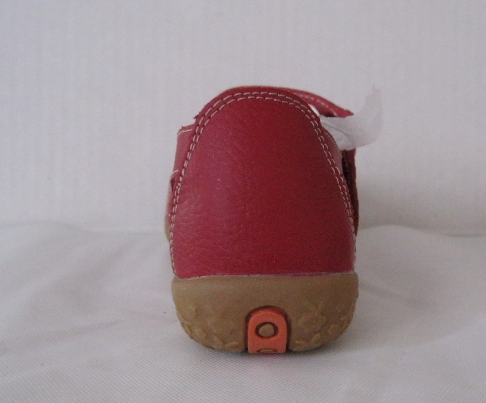 Spring Step Streetwise Women's Leather Woven Crossover Adjustable Flats Red 38WW