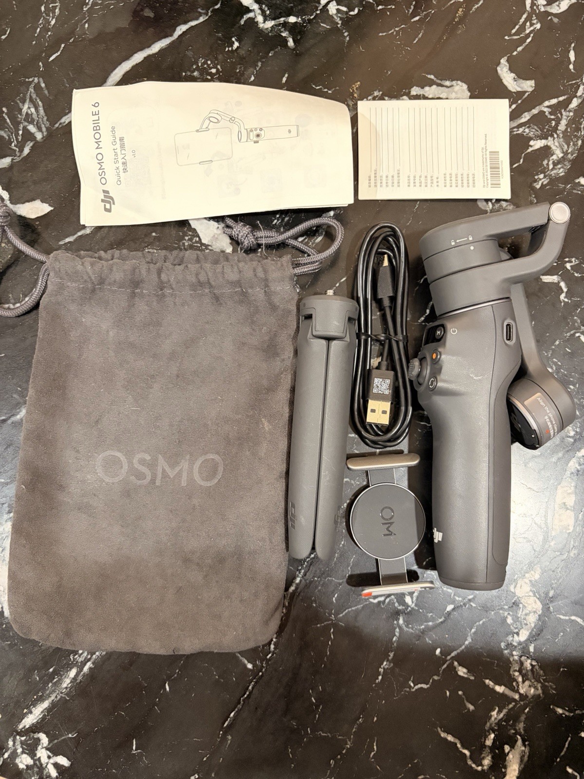 DJI Osmo Mobile 6 Smartphone Gimbal Stabilizer Slate Gray – Used Once