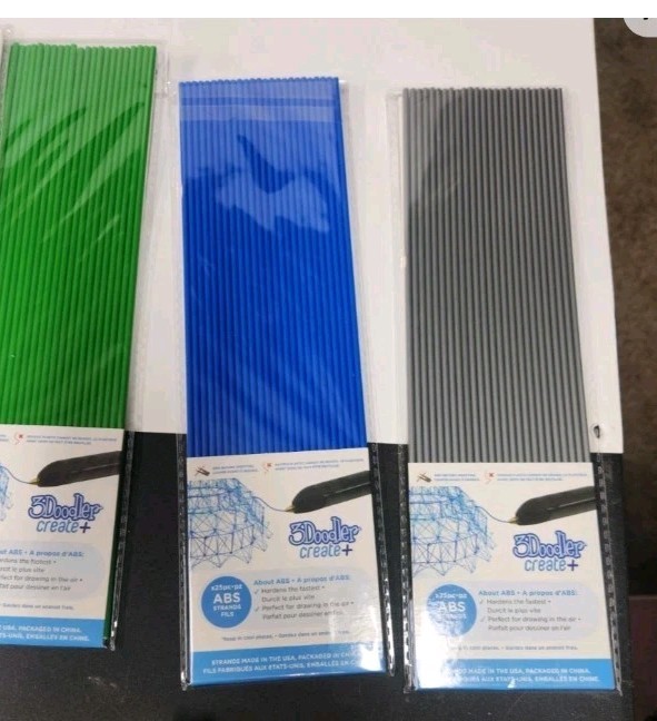 3Doodlers Abs Pack 3D DOODLER LOT