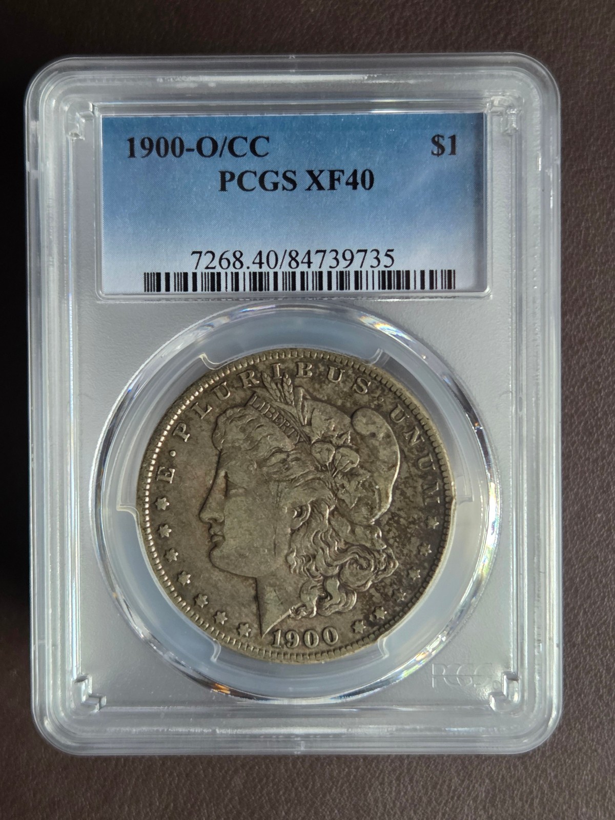 1900-O/CC Morgan Silver Dollar PCGS XF40