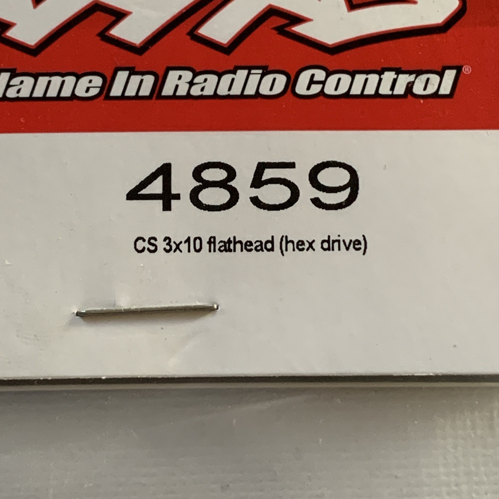 Traxxas Hex Drive Flathead Screws 4859 NEW