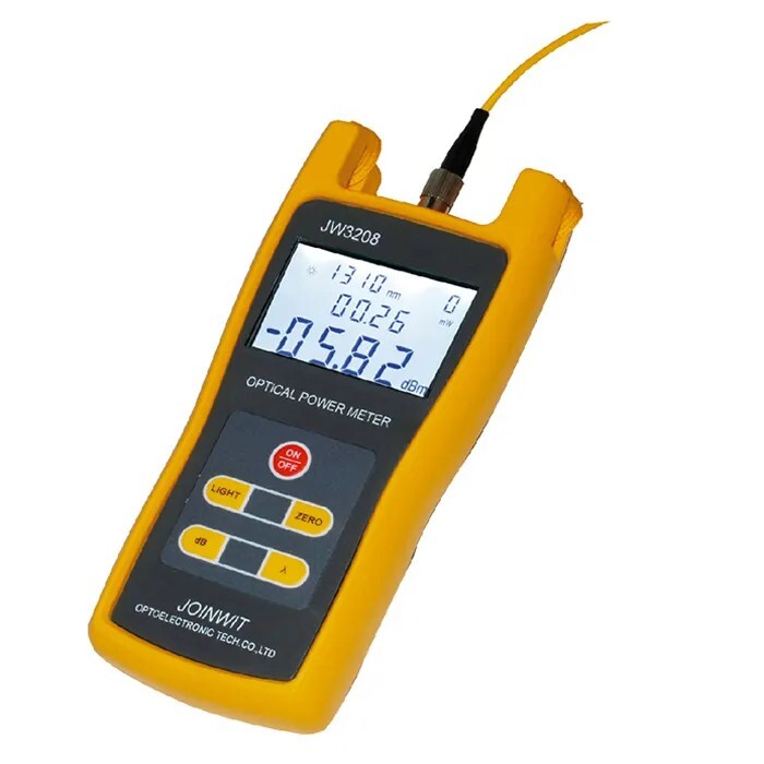 Handheld Optical Power Meter Tester Fiber Optical Power Meter Range -70~+3dBm