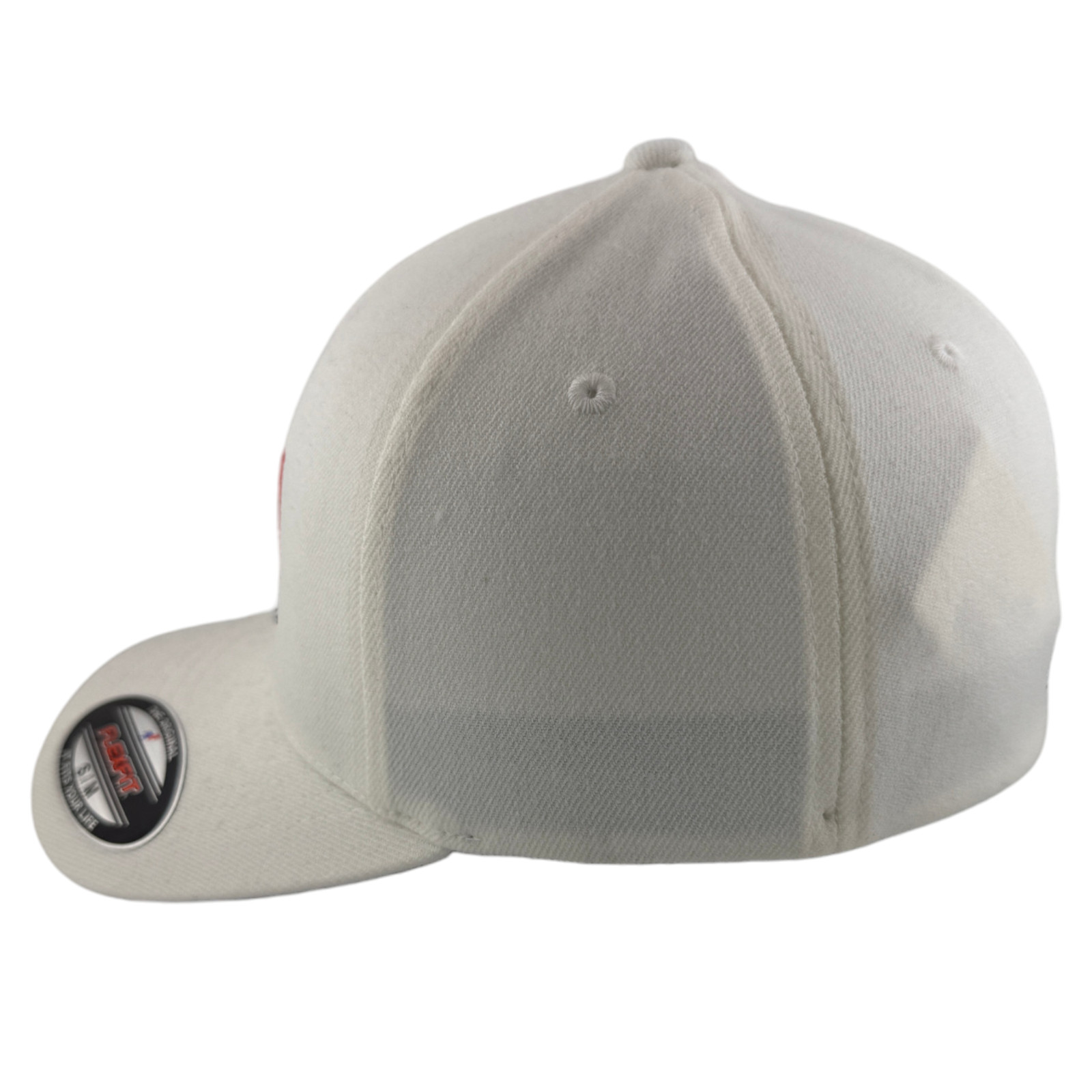 Fox Racing USA Div. 1974 Dial White A-Frame Stretch Flex Fit Adult Hat Cap