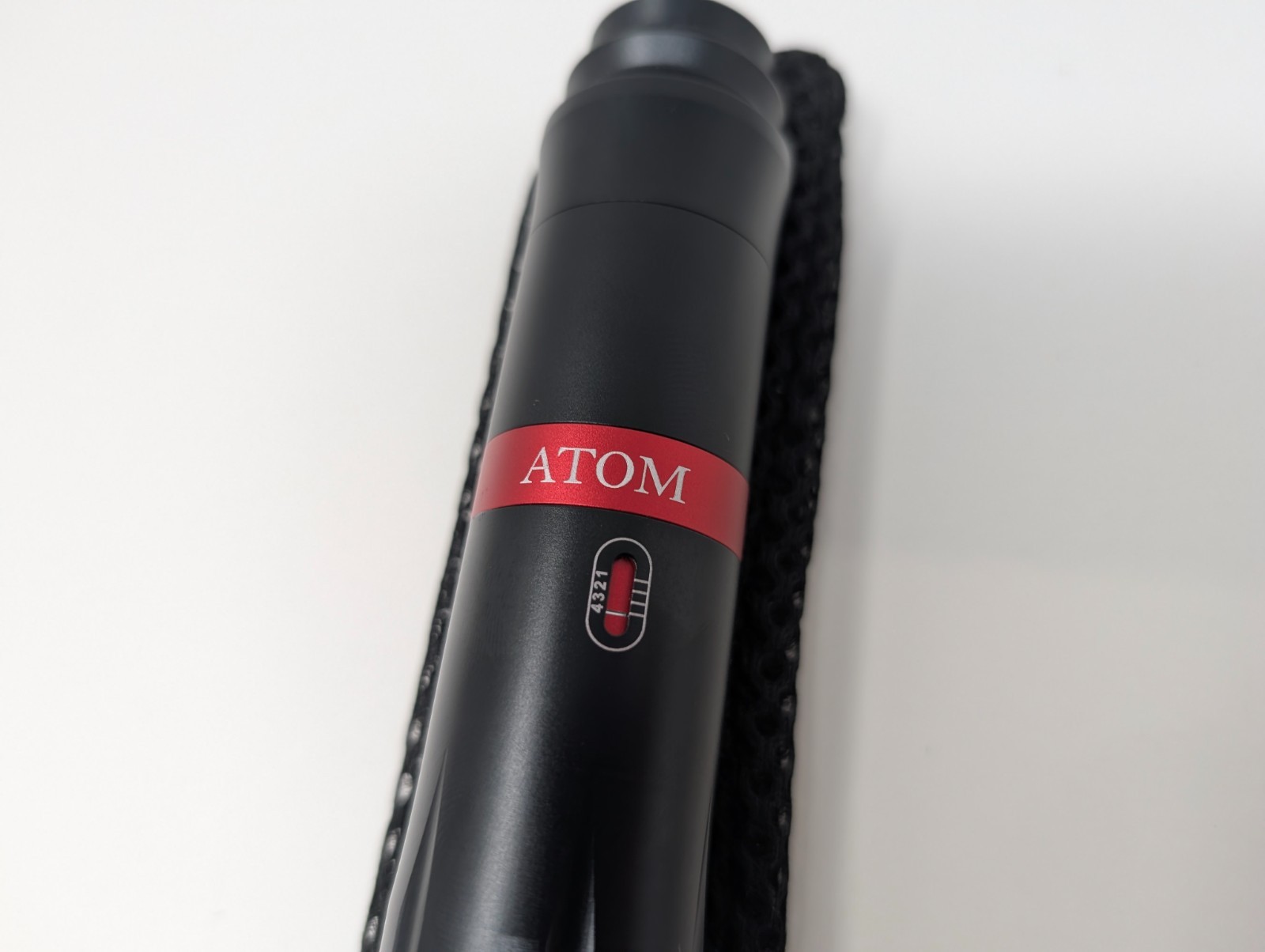 ATOM Wireless Tattoo Pen Machine Black Red w/ Pouch (M3)
