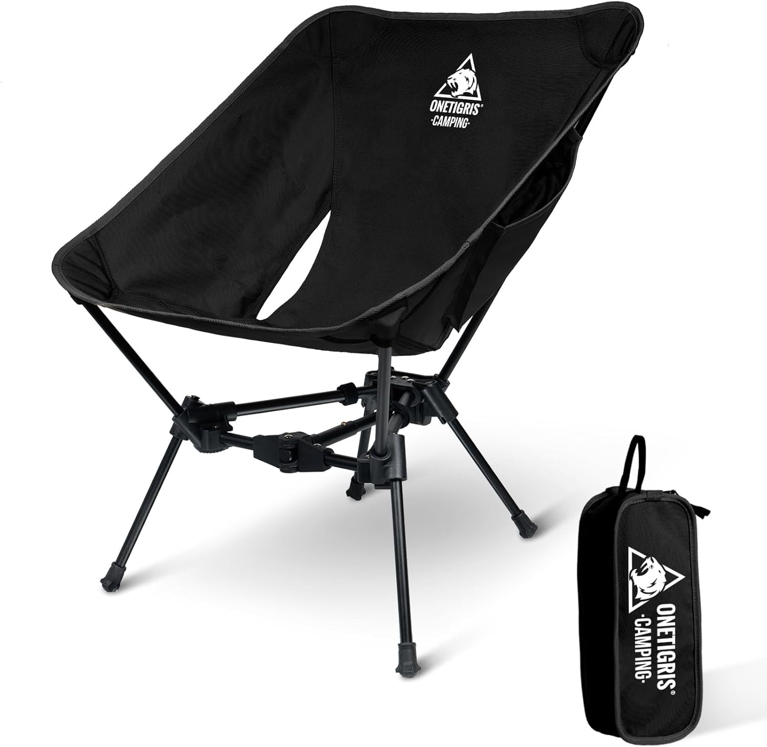 Tigerblade Camping Chair, Lightweight Folding Backpacking Hiking Chair - 330 Lbs