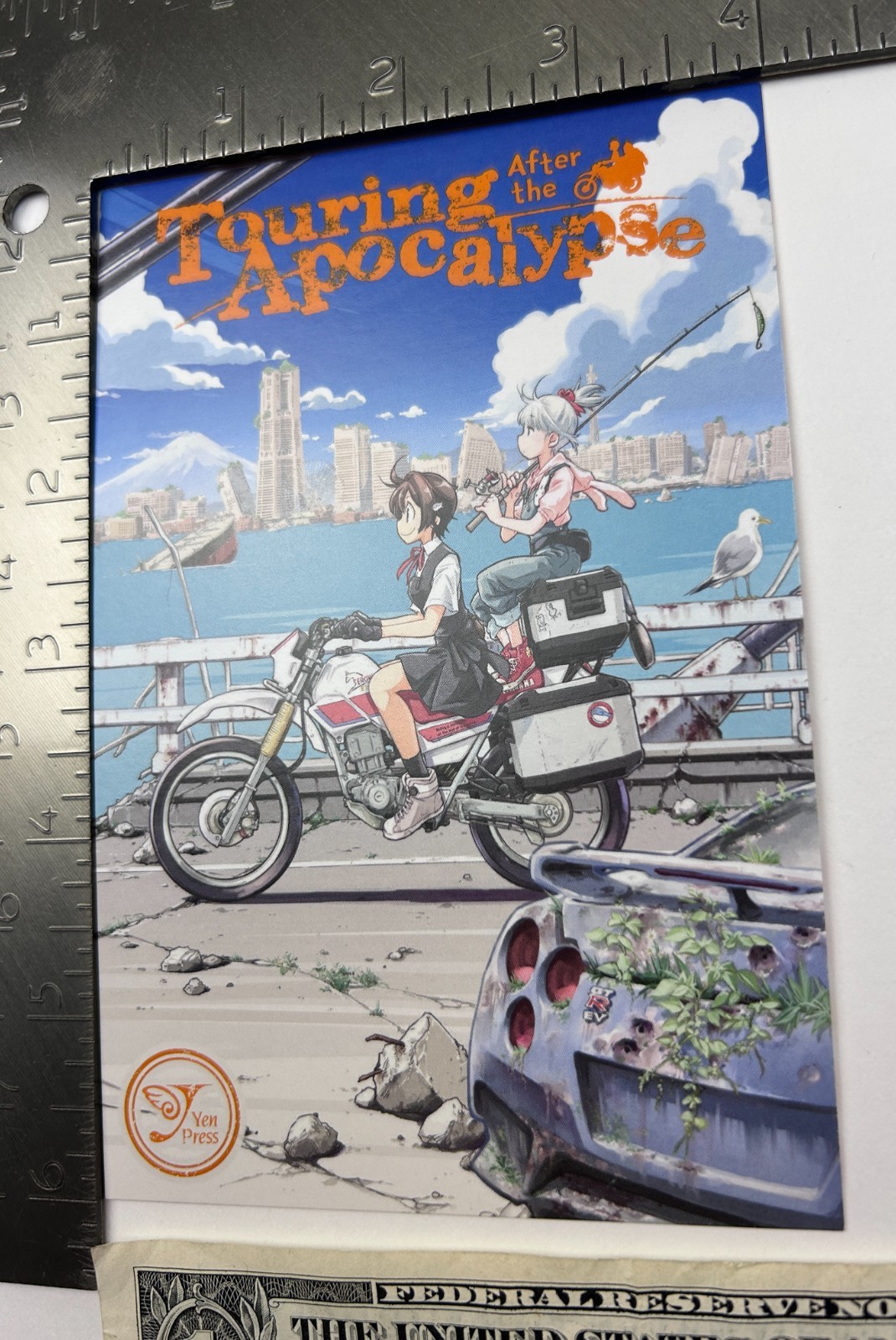 Touring After The Apocalypse Postcard 2025 NYCC Yen Press