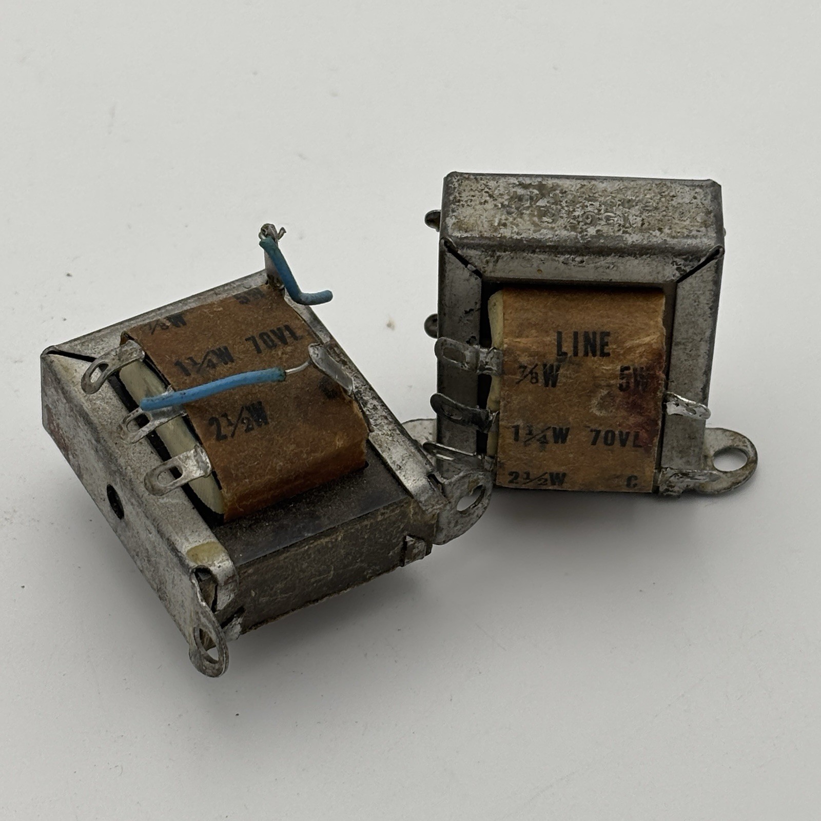 Vintage Set of 2 Matched Speaker Transformers 15076 549-6647 TR-5 GUARANTEED