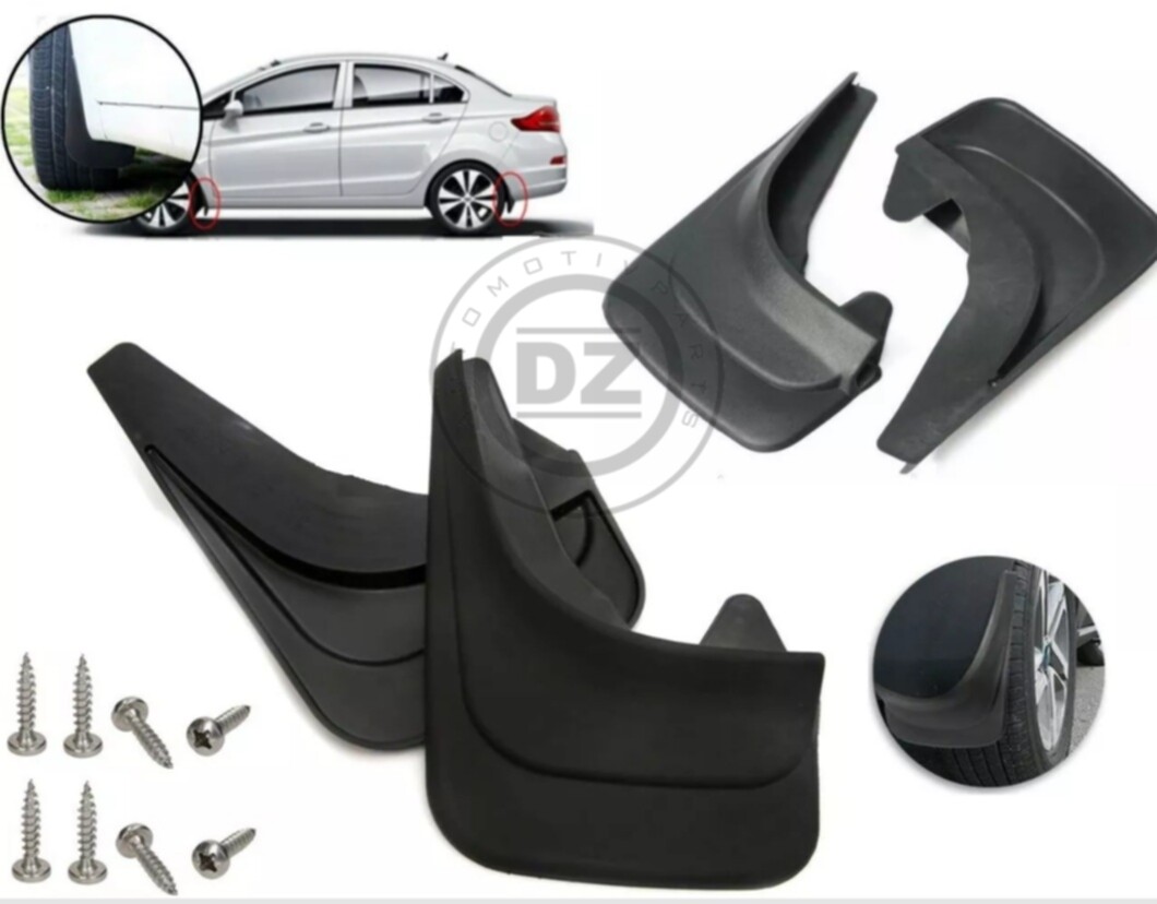 4x Mud Flaps Front+Rear Left+Right BMW 3 E30 1982-1994 Saloon