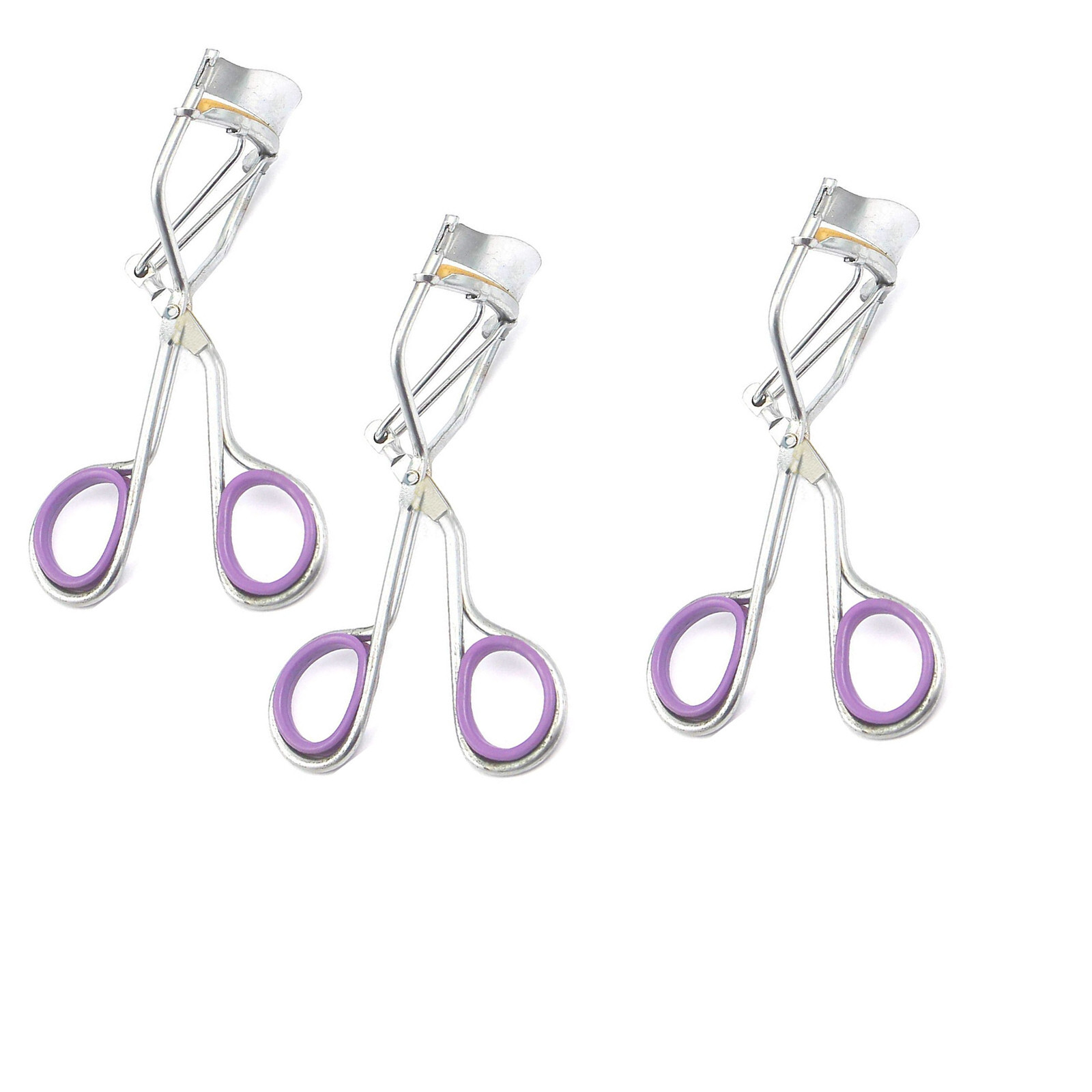 3 Professional Handle Eyelash Curler Clip Eye Curling Beauty Makeup Tool Cosmeti