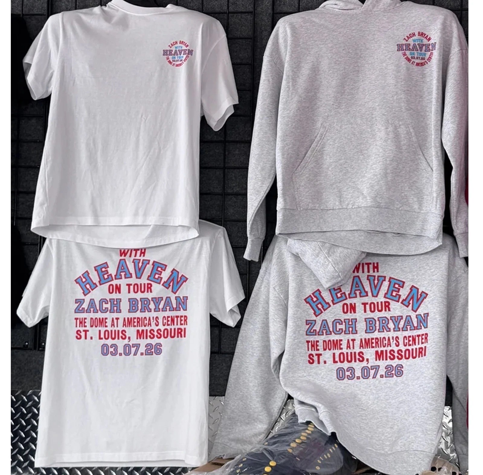 Zach Bryan Tour March 07, 2026. St. Louis, MO T-Shirt Or Hoodie Reprint