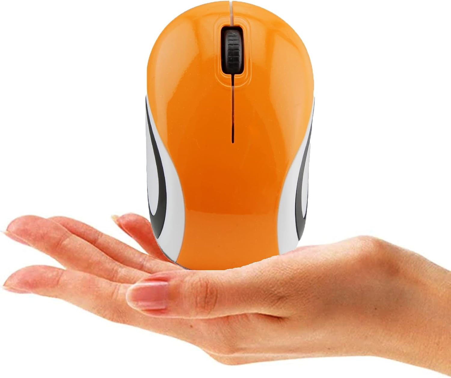Wireless Mouse Cute Mini Computer Mouse for Laptop-Small Size Pocket Portable Co
