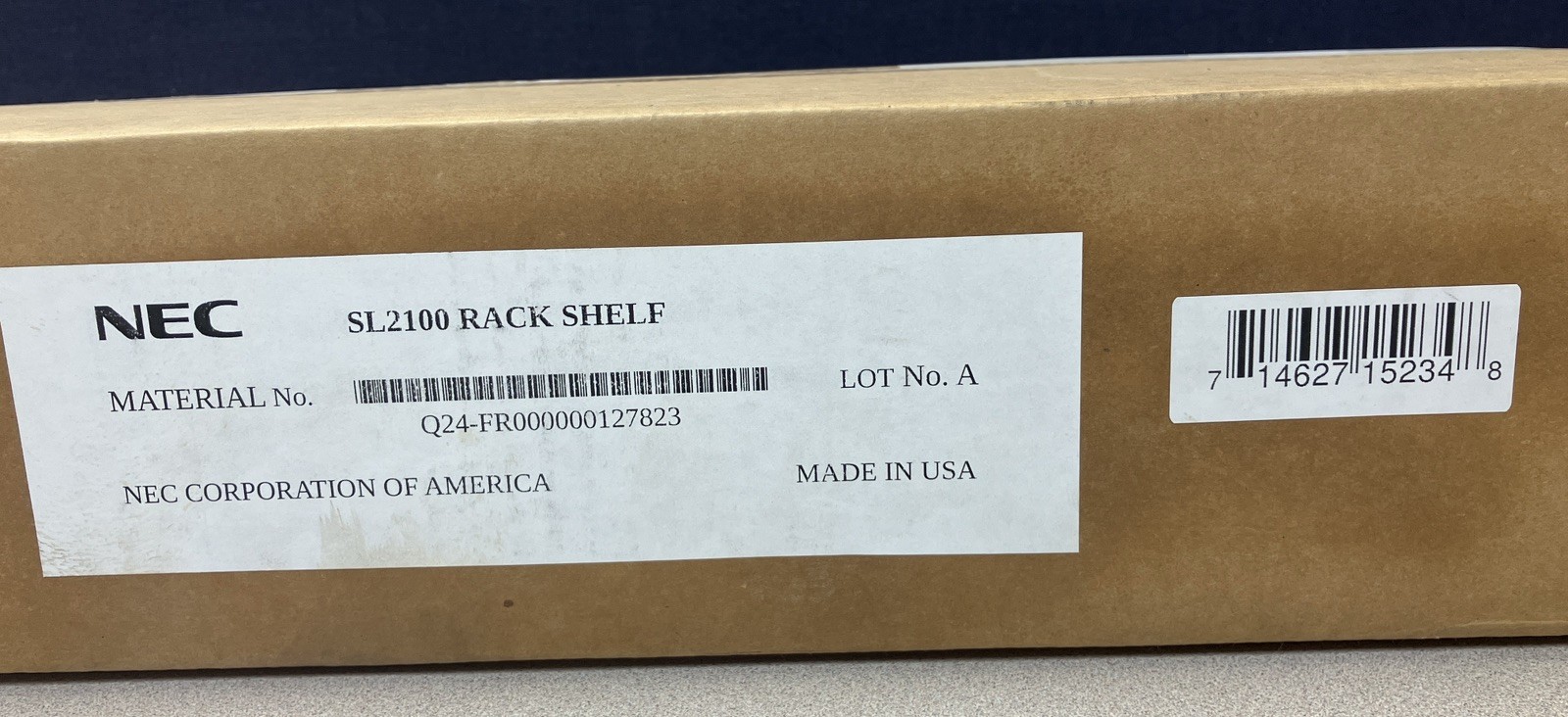 NEC SL2100 RACK SHELF Sealed