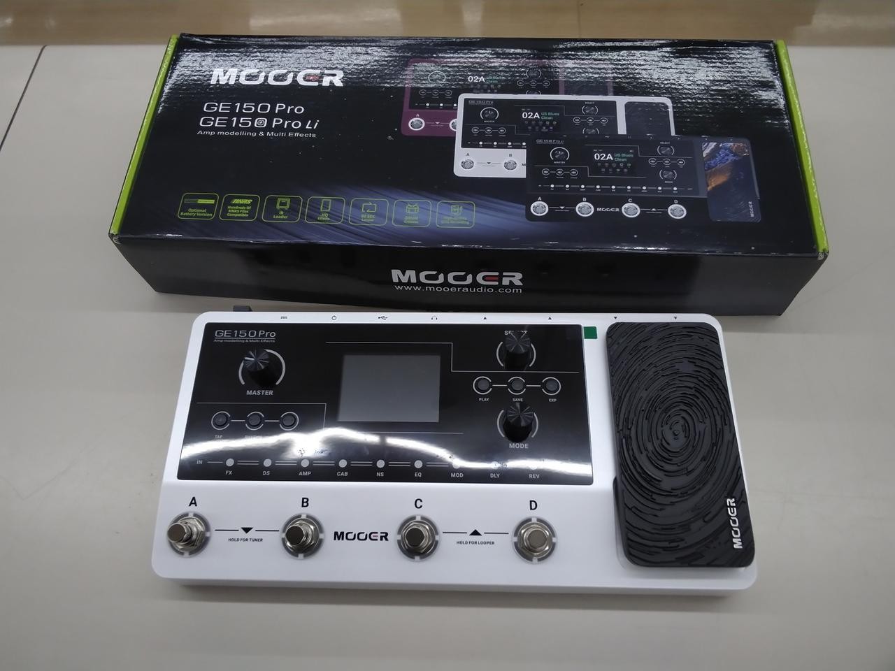 MOOER GE150 PRO MULTI-EFFECTOR 232135