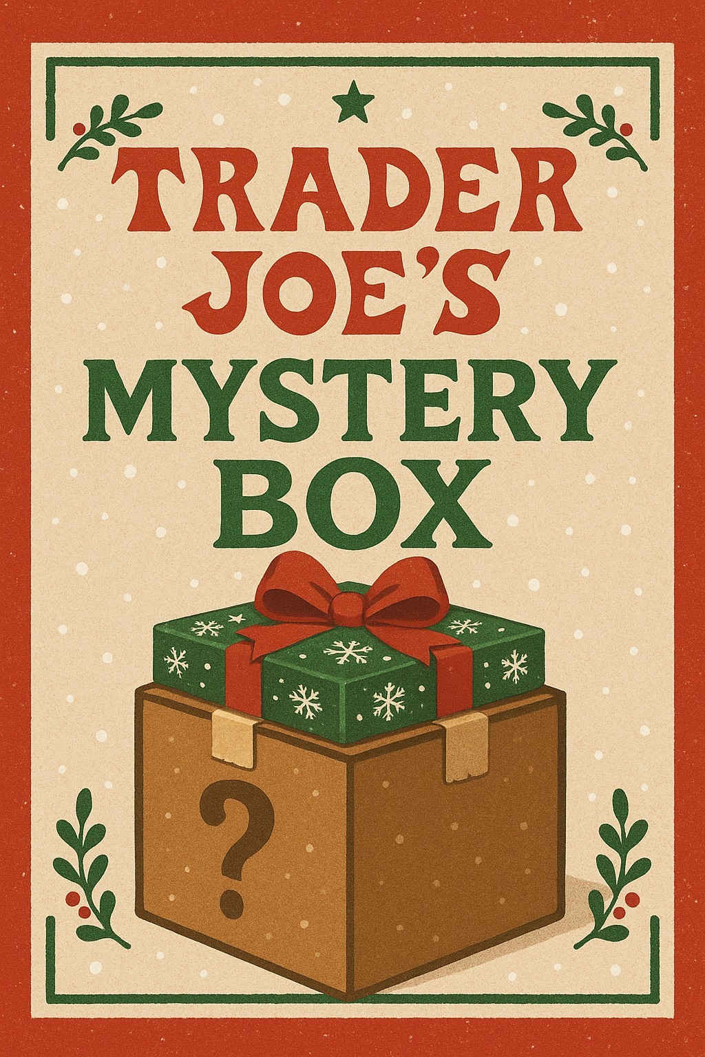 (Viral!) Trader Joe’s Holiday Mystery Box – Snacks, Treats & Seasonal Favorites