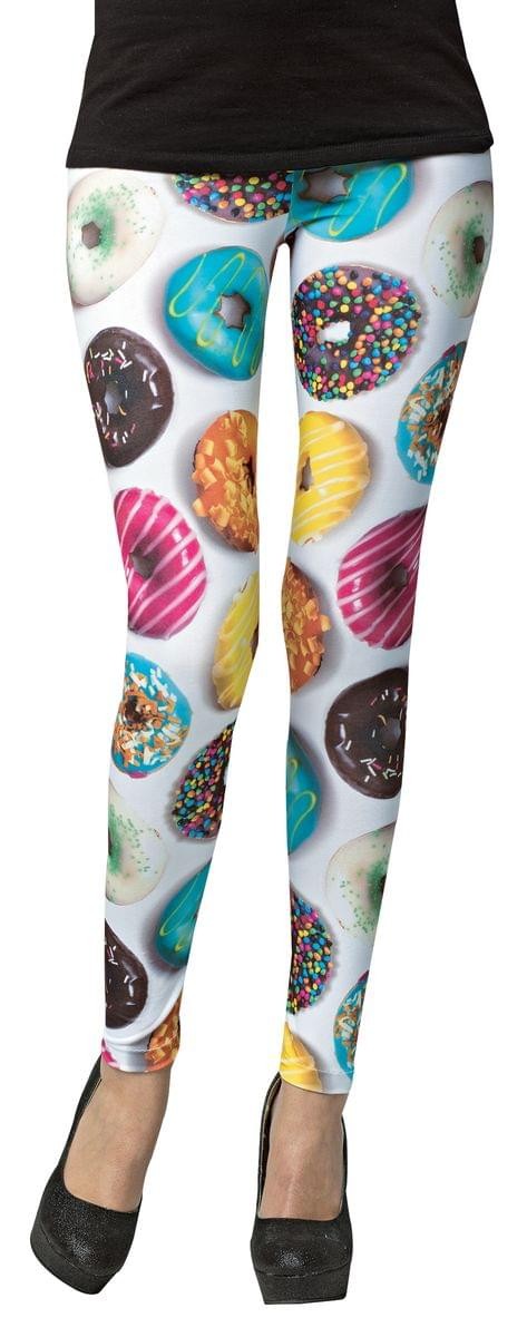 Donut Legging Adult Costume Accessory S/M