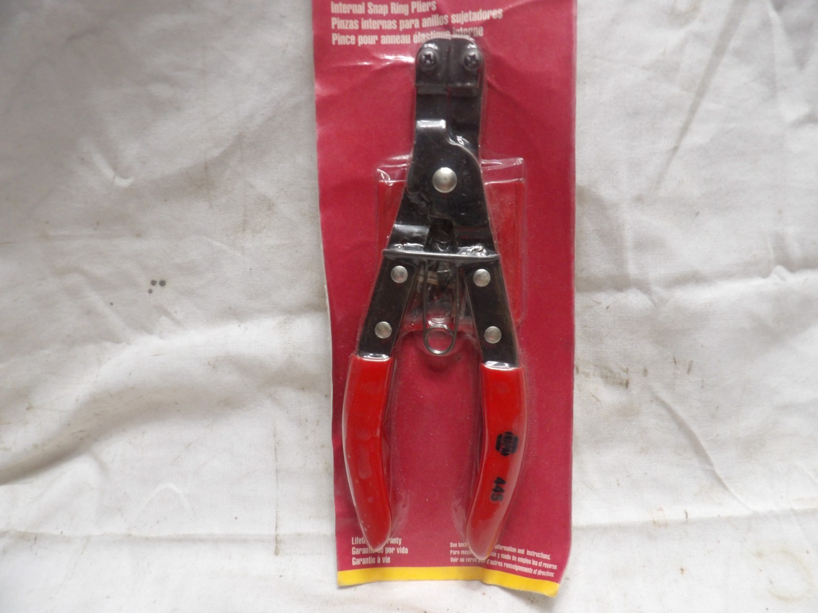 Napa Ser vice Tools Internal Snap Ring Pliers #445
