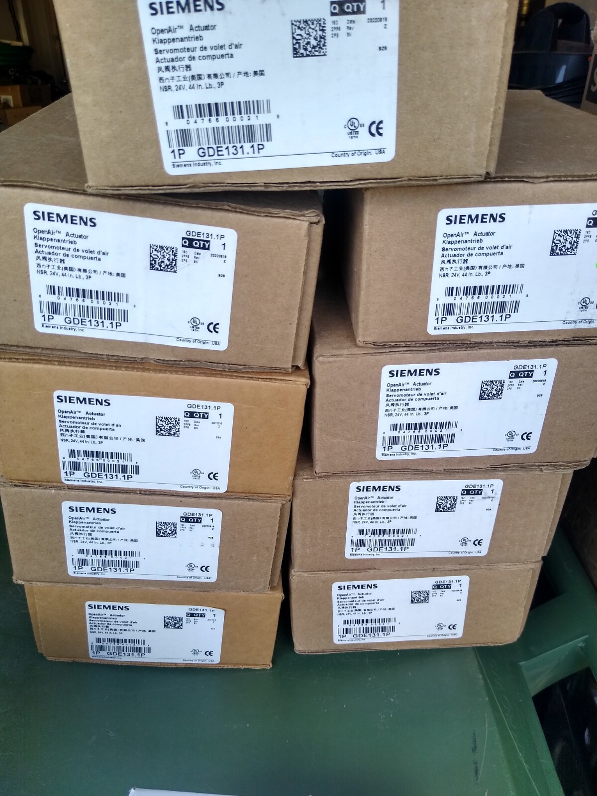 Siemens OpenAir™ Actuator - GDE131.1P