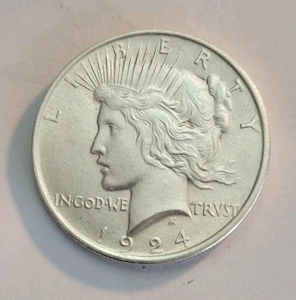 1924  Silver Peace Dollar