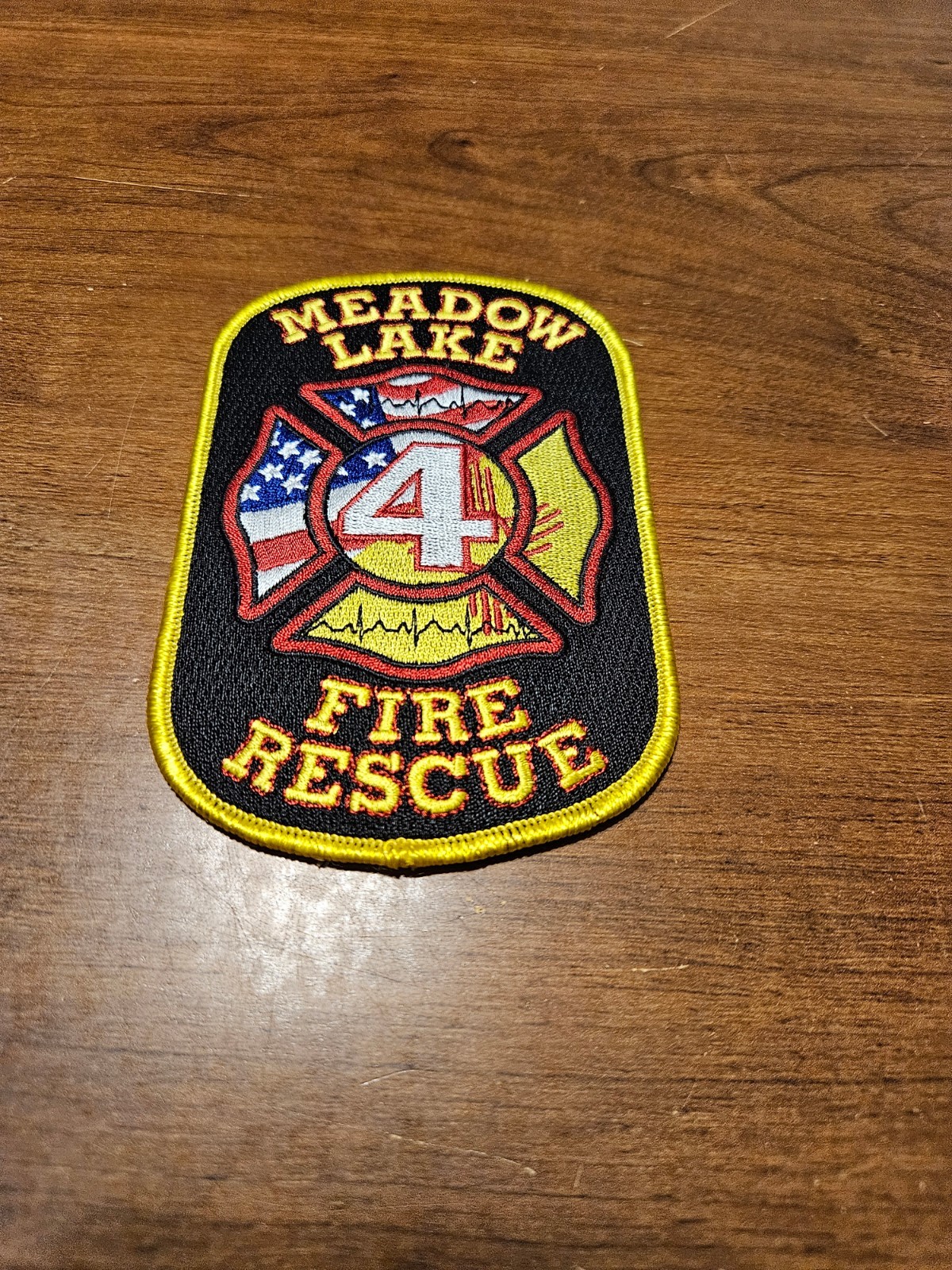 Meadow Lake New Mexico Fire Rescue Patch