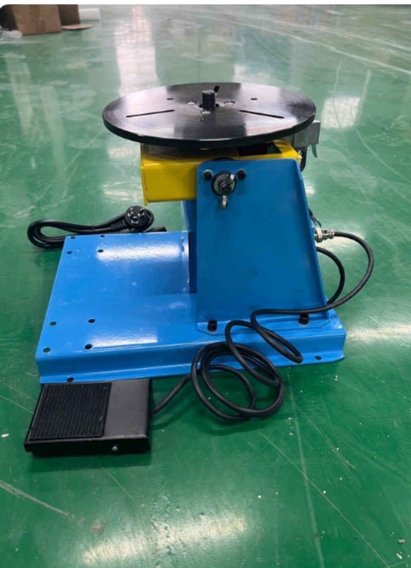 Small Welding Positioner Combined Automatic Turntable + 65mm Chuck 10kg