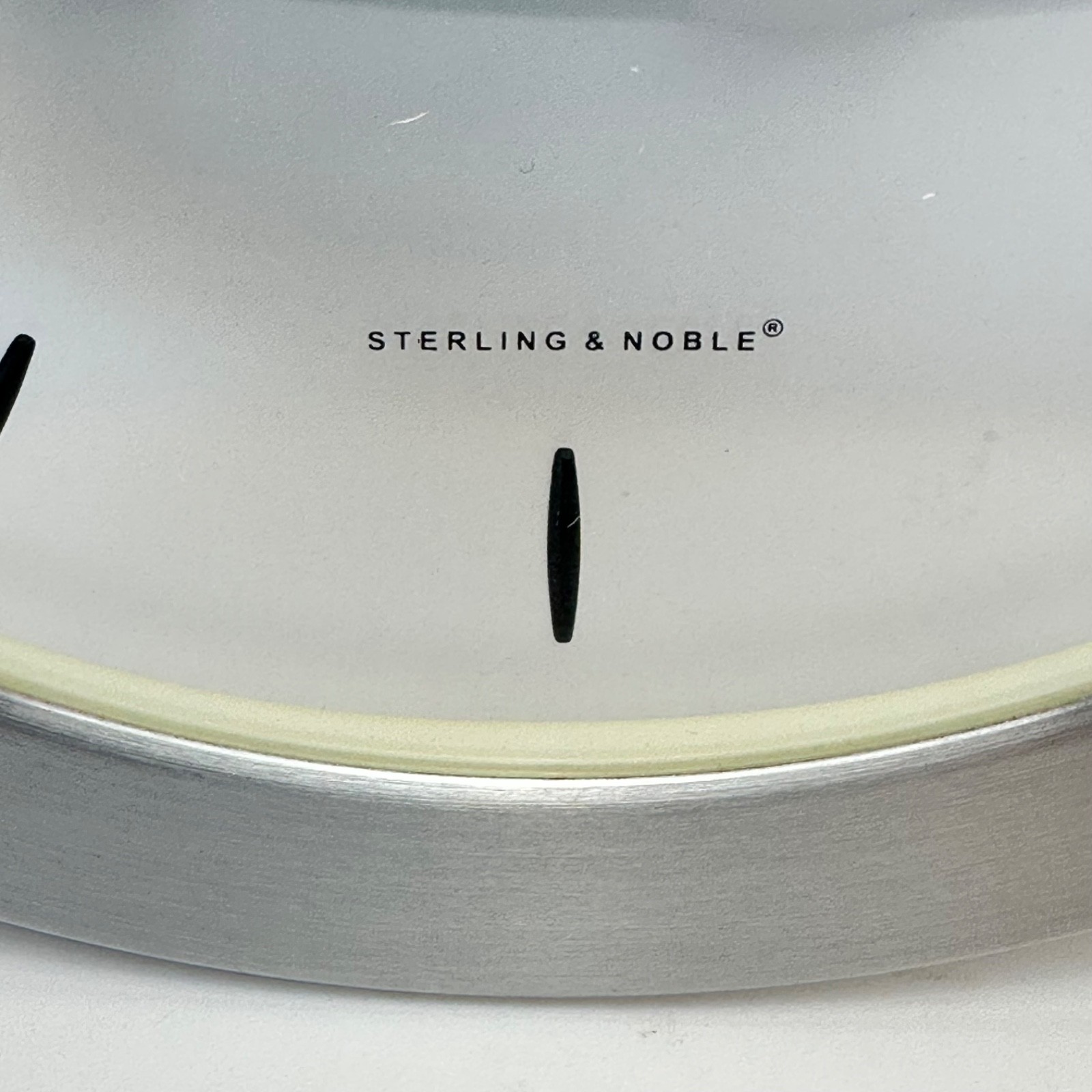 Sterling & Noble Wall Clock Modern 11.5" Clock - TESTED
