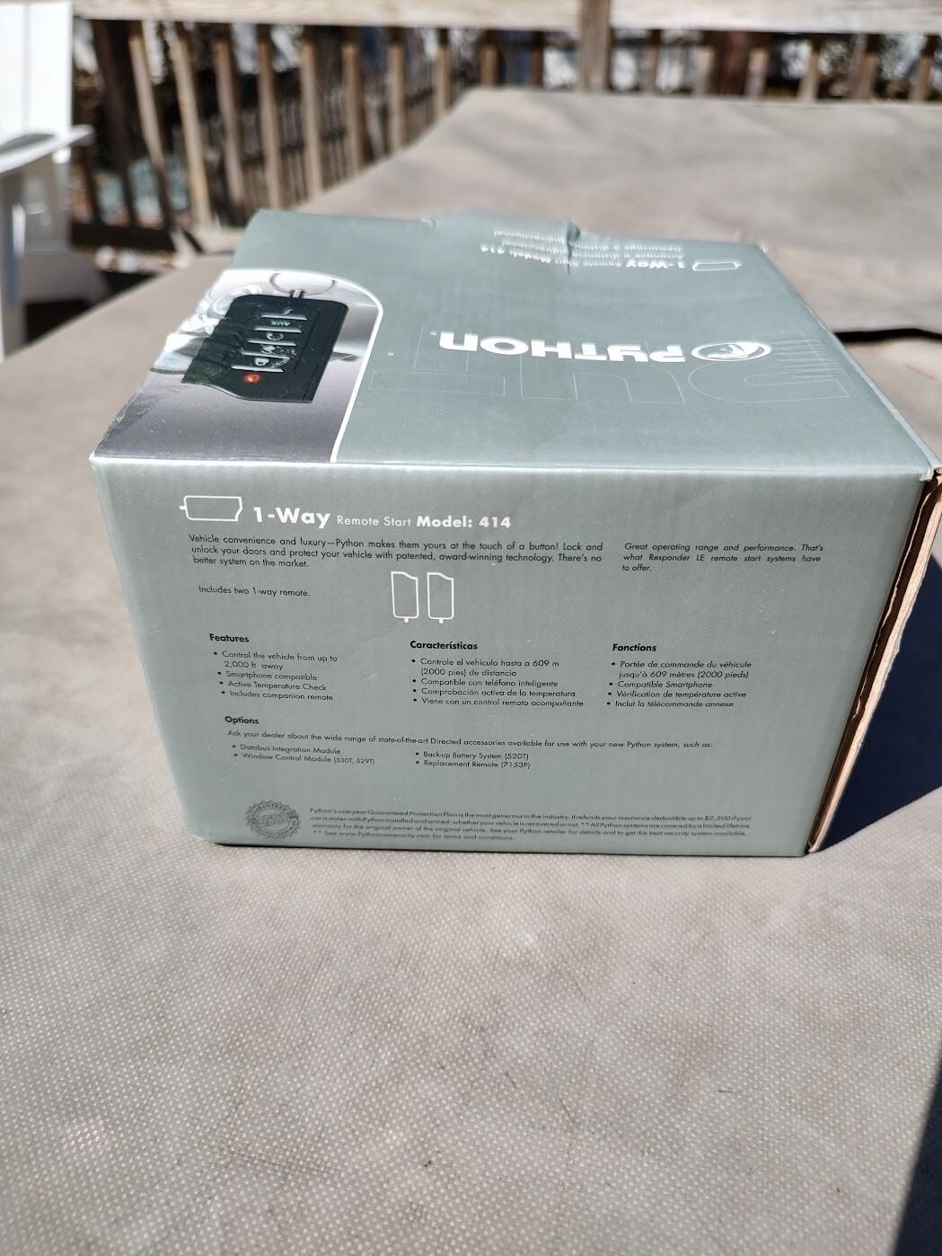 Python 1-Way Remote Start System Model: 414 BRAND NEW