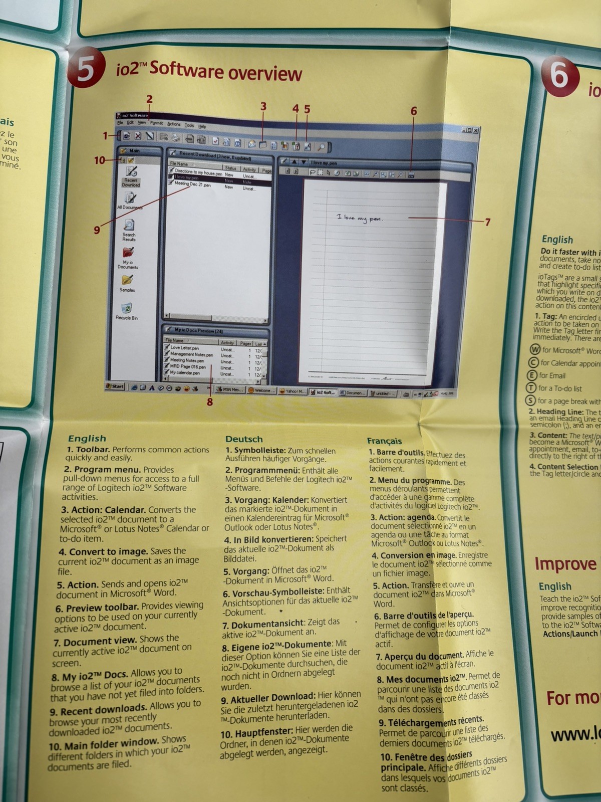 Logitech Digital Pen Writing System