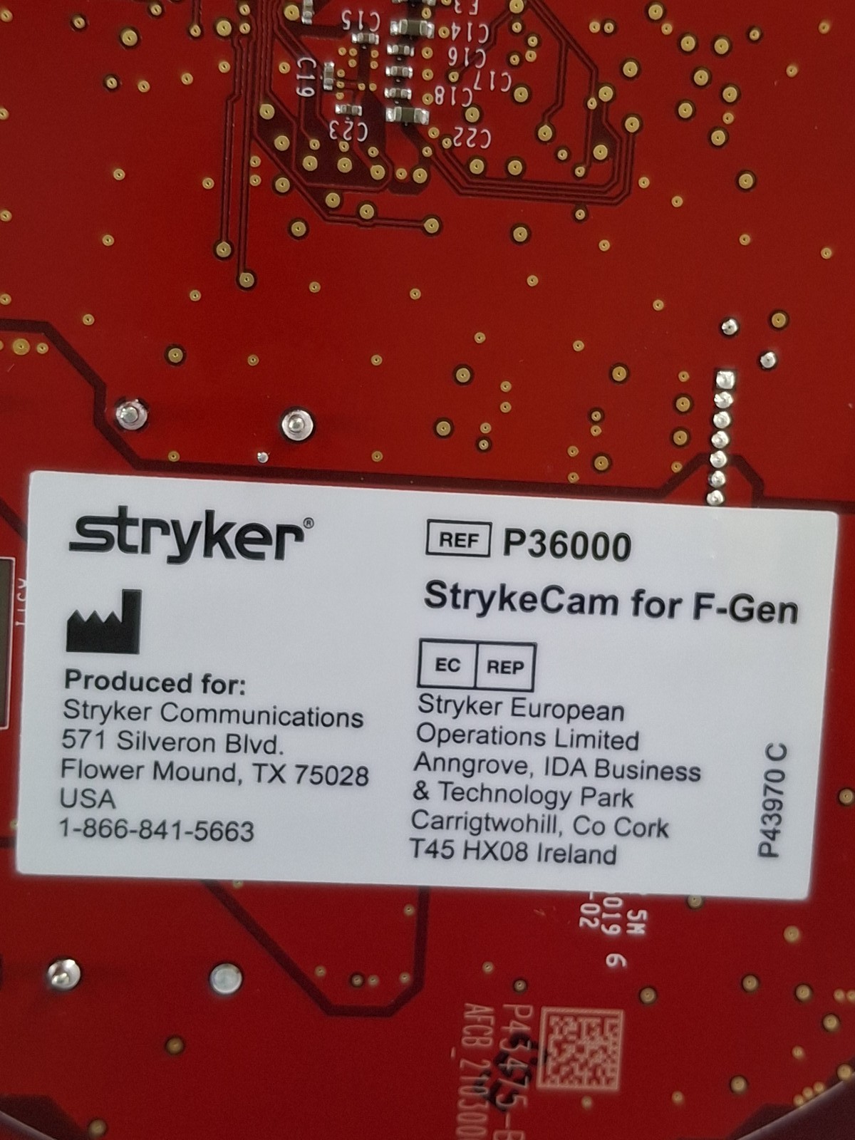 Stryker StrykeCam P36000 In-Light Camera