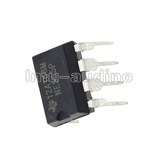 IC-NE 555 P Precision Timer DIL 8 - Choose from 20/50/100 Count
