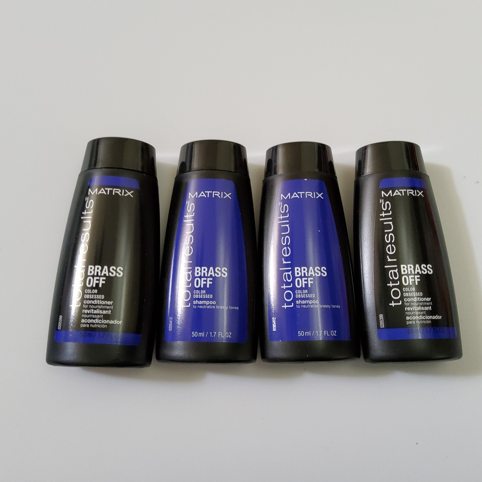 Lot Of 2 Sets-Matrix Total Results Brass Off Shampoo & Conditioner - 1.7 oz