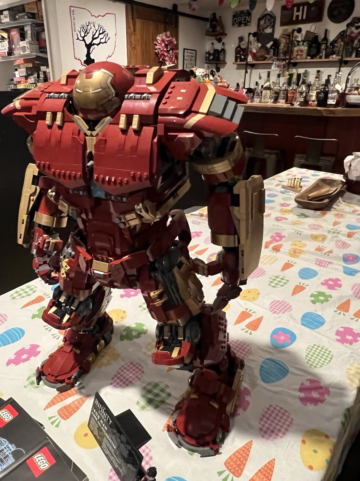 LEGO Marvel Hulkbuster 76210, Complete with Minifigure & Instructions, Free Ship