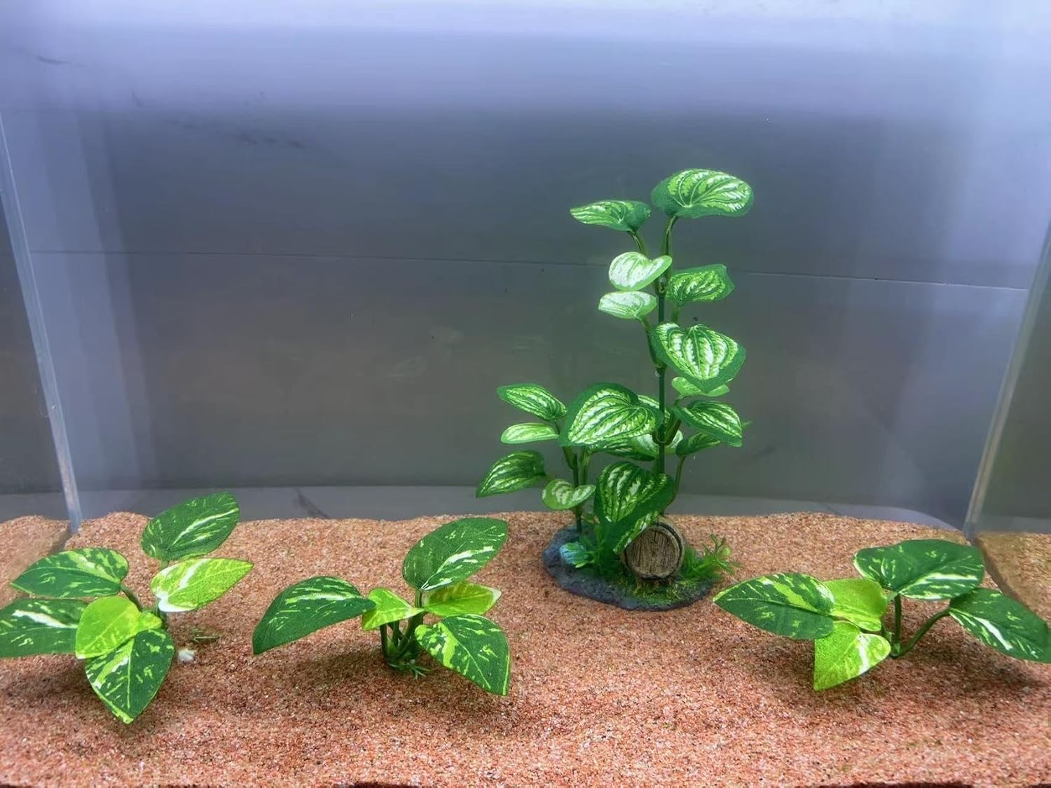 Aquarium Silk Plants For Betta Fish Tank Aquarium Plant Aquatic Water Grass New