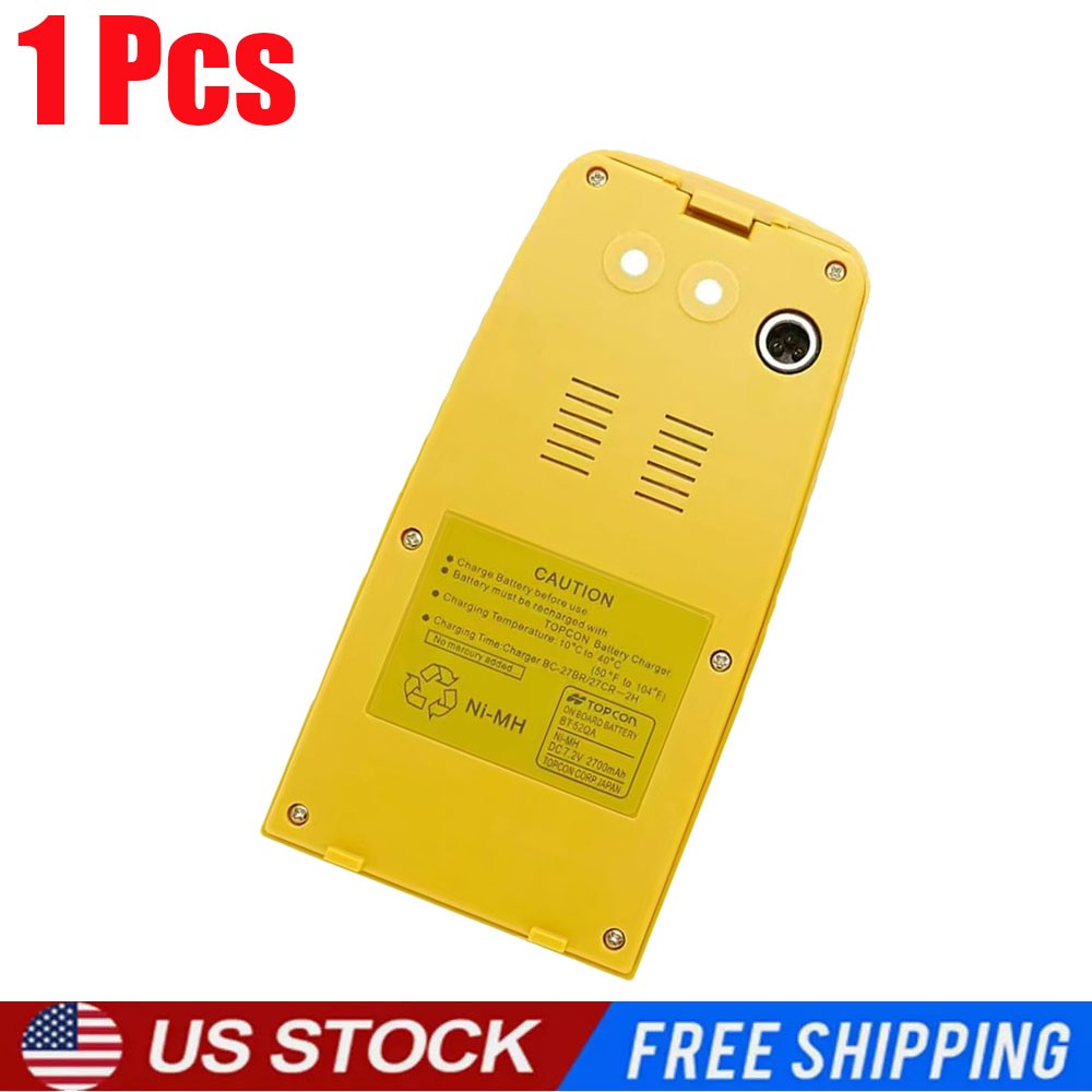 1X Topcon BT-52QA Total Station Battery for GTS/GPT Series Surveying BT-52Q USA