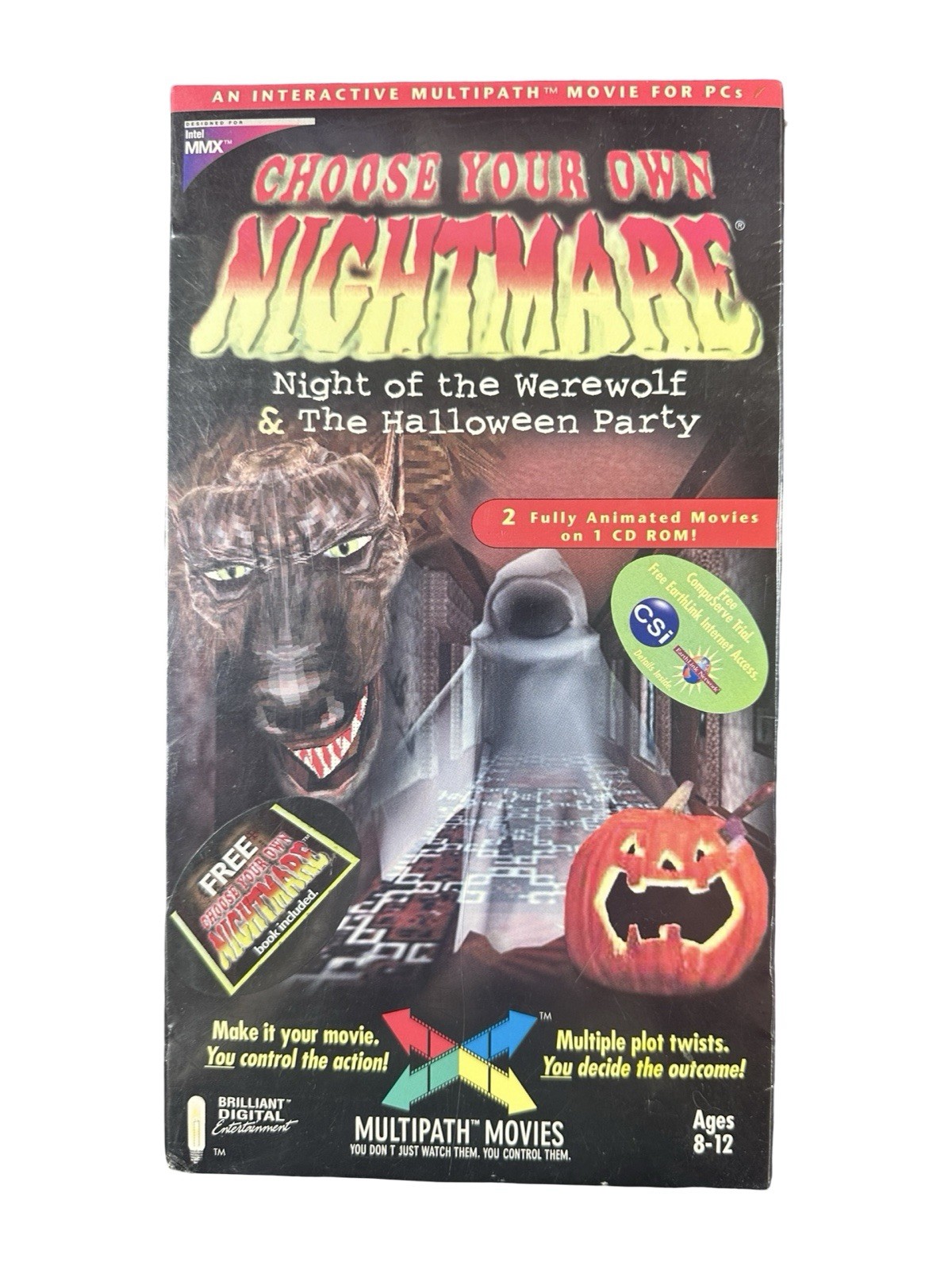 Choose Your Own Nightmare: Night of the Werewolf & The Halloween Party PC Sealed