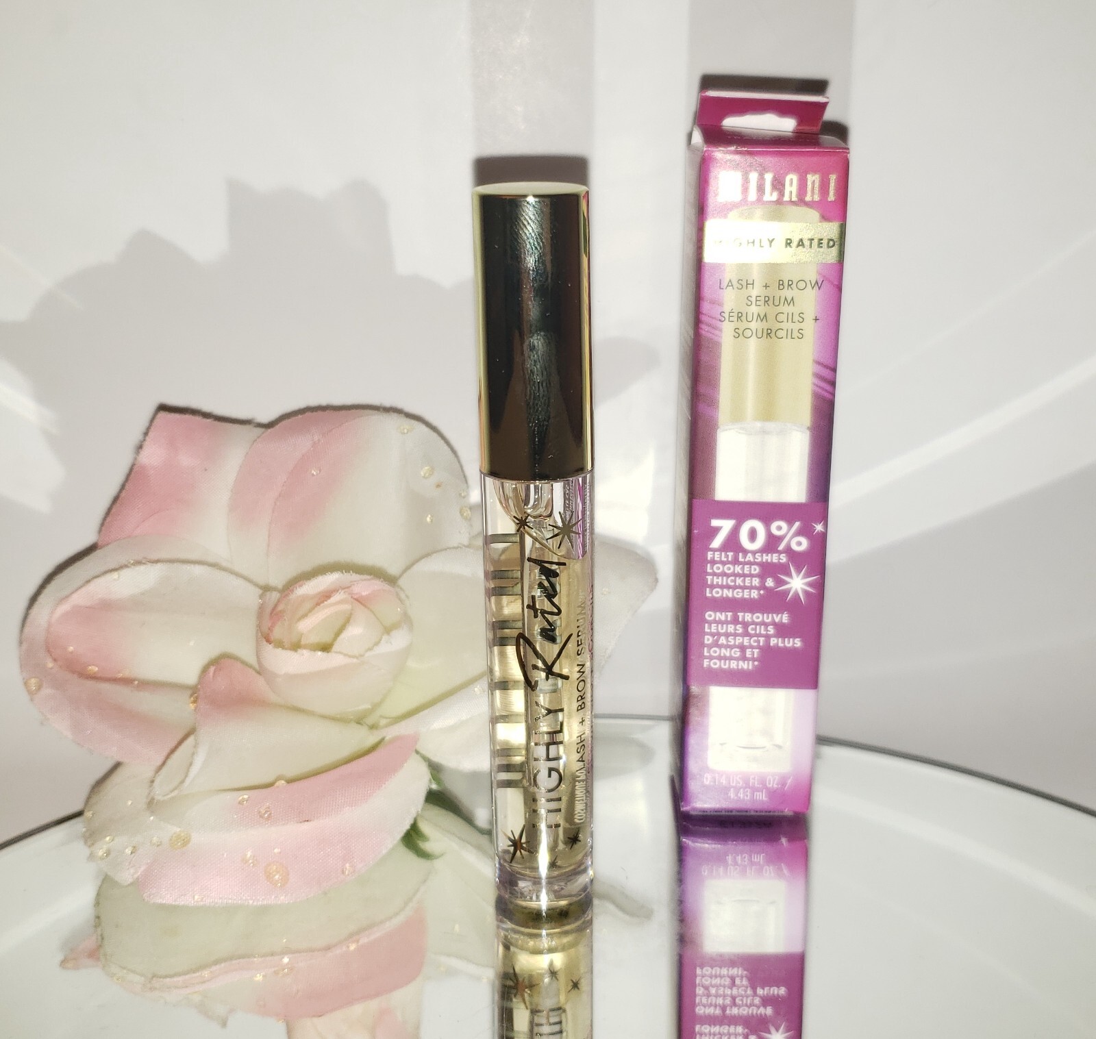 Milani Highly Rated Lash + Brow Serum 0.14oz