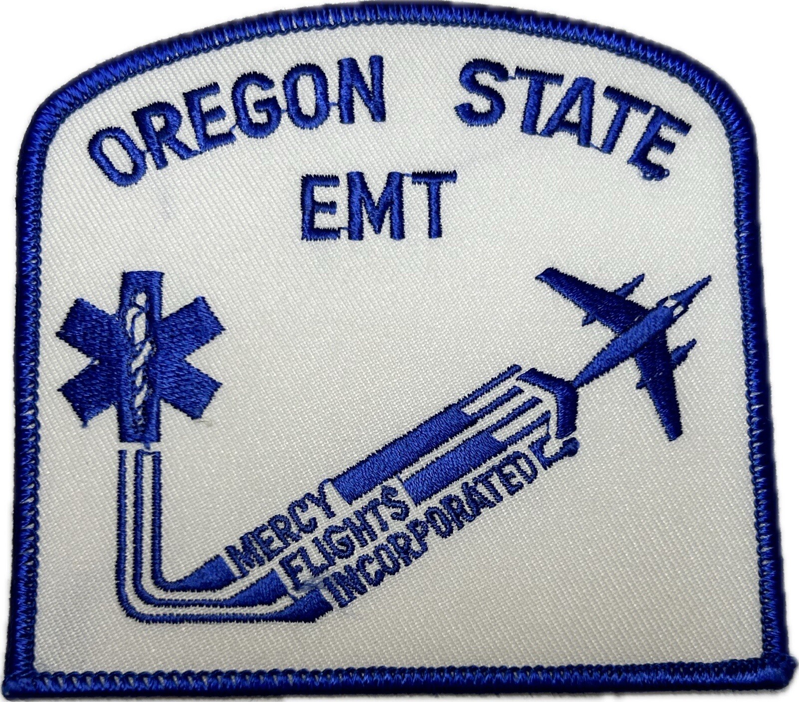 OREGON OR STATE EMERGENCY MEDICAL TECHNICIAN EMT MERCY FLIGHT MEDEVAC PATCH #KFD