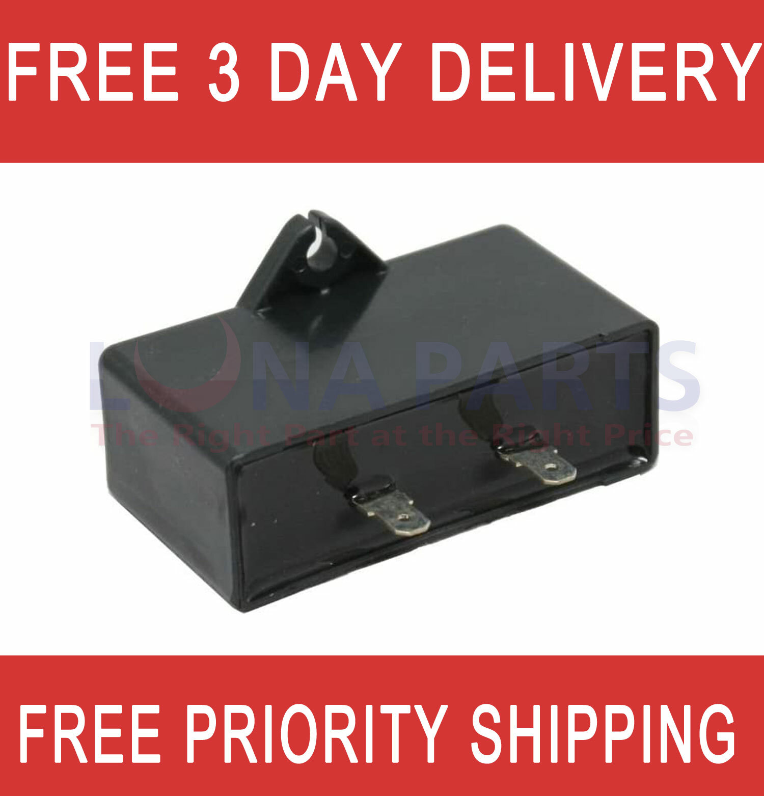 Refrigerator Run Capacitor for Whirlpool, AP6010187, PS11743364, WP65889-4
