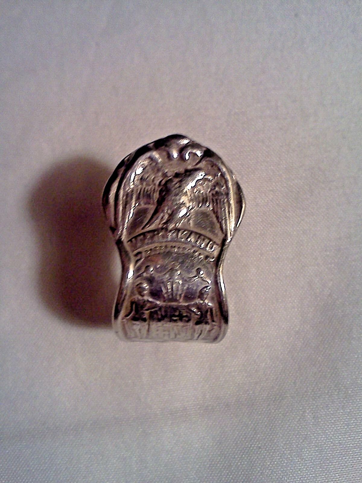 Vintage  Maryland Silver Spoon Ring