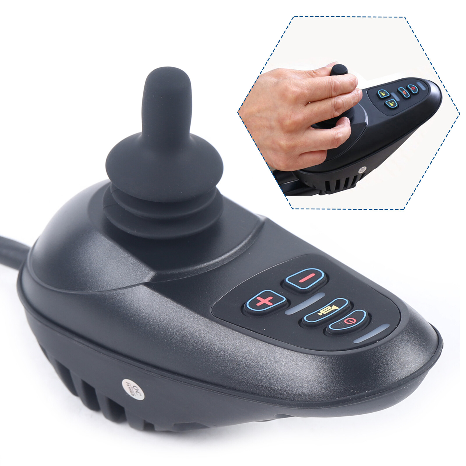 Waterproof Electric Power Wheelchair Controller Part Accessories 4 Keys Joystick